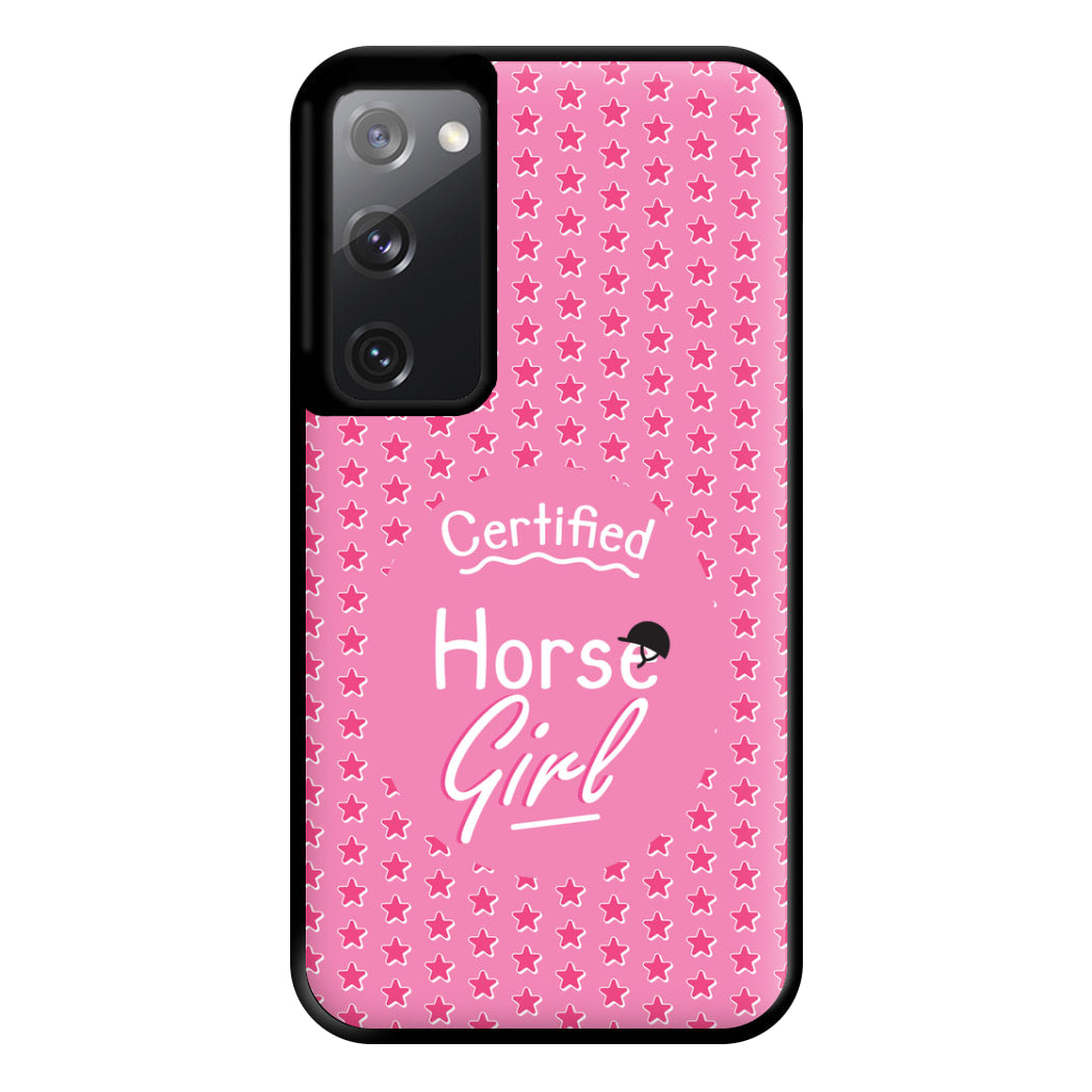 Certified Horse Girl - Horses Phone Case for Galaxy S20FE