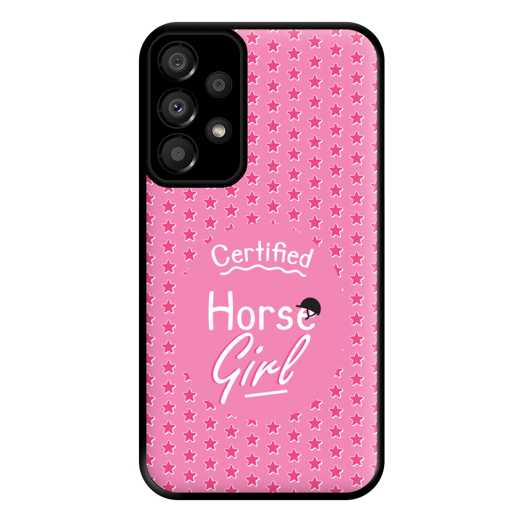 Certified Horse Girl - Horses Phone Case for Galaxy A33