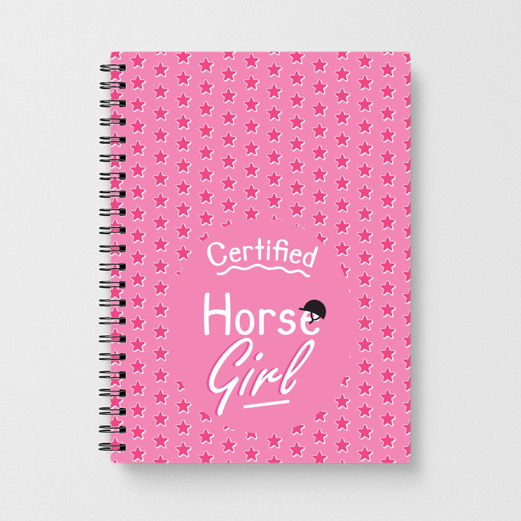 Certified Horse Girl - Horses Notebook