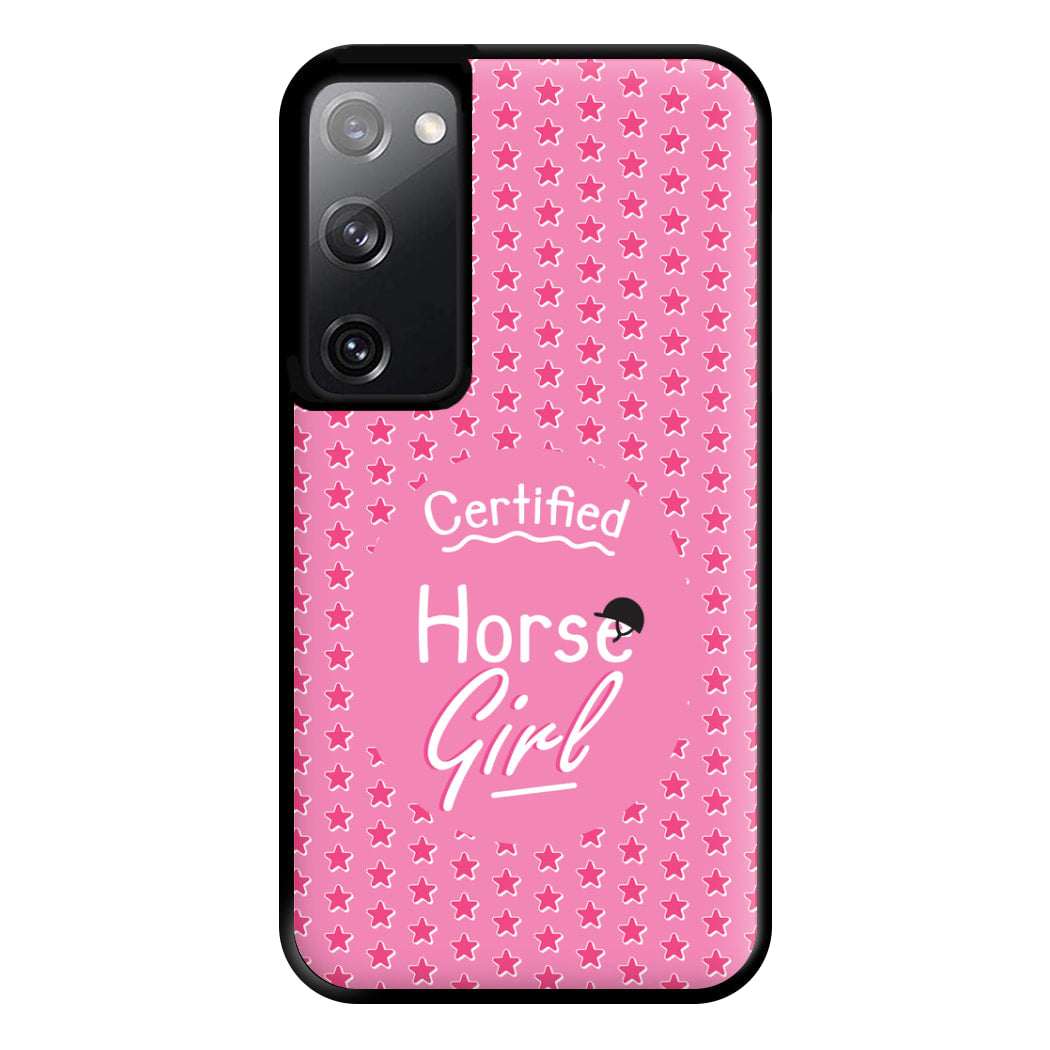 Certified Horse Girl - Horses Phone Case for Galaxy S20