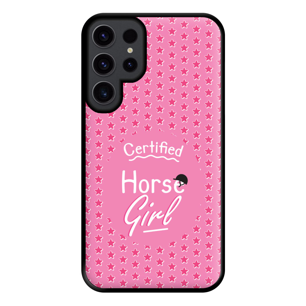 Certified Horse Girl - Horses Phone Case for Galaxy S23 Ultra