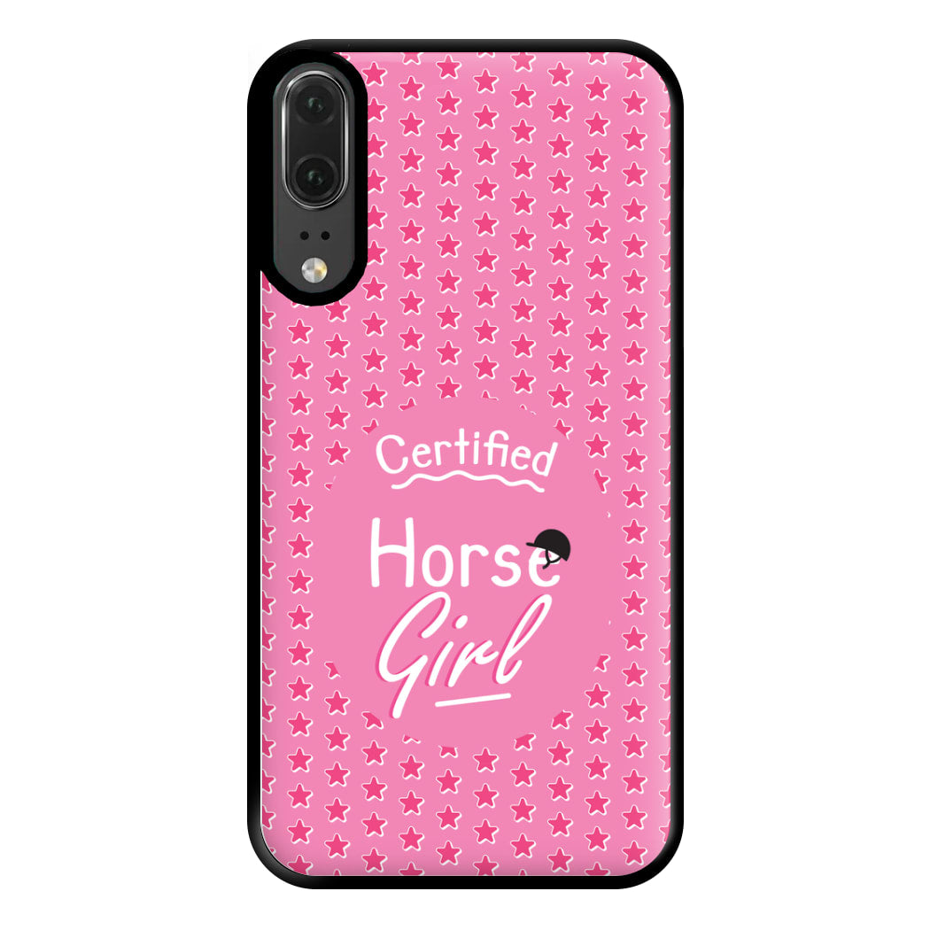 Certified Horse Girl - Horses Phone Case for Huawei P20