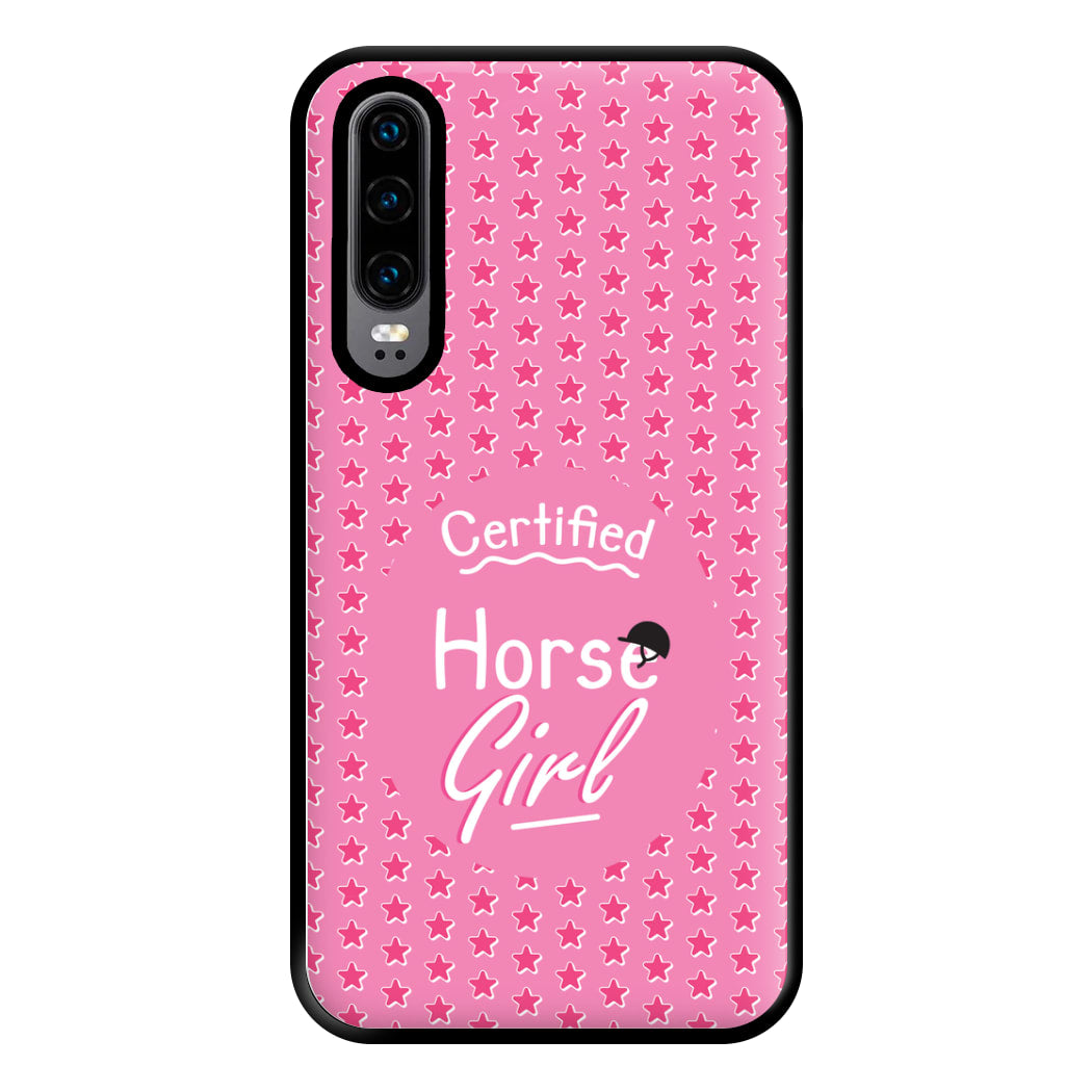 Certified Horse Girl - Horses Phone Case for Huawei P30