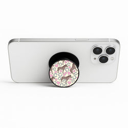 Horses And Horseshoes Pattern - Horses Phone Stand