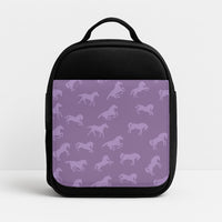 Purple Horse Pattern - Horses Lunchbox