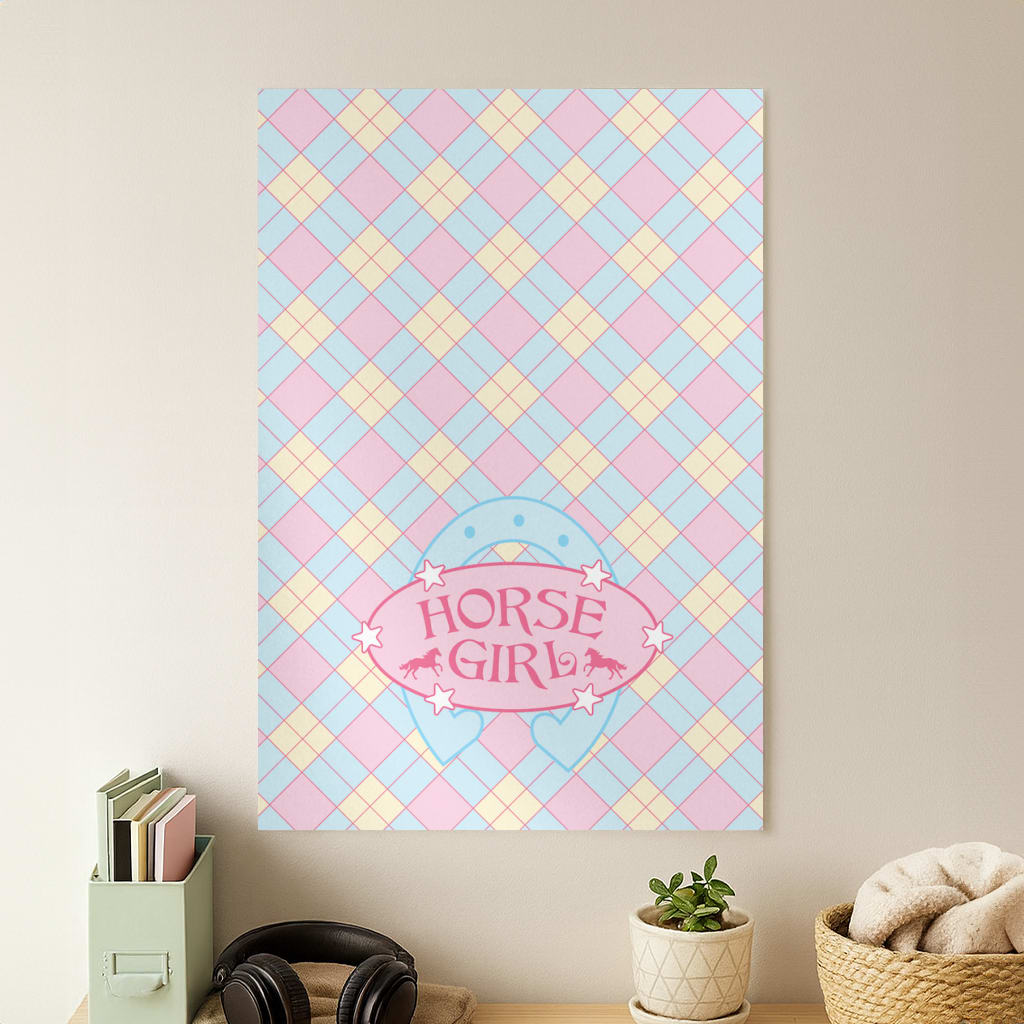 Horse Girl - Horses Poster