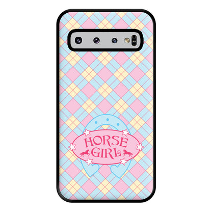 Horse Girl - Horses Phone Case for Galaxy S10 Plus