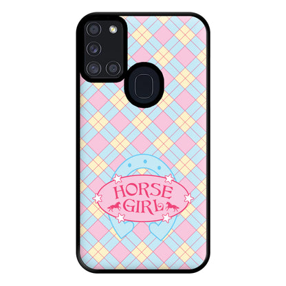 Horse Girl - Horses Phone Case for Galaxy A21s