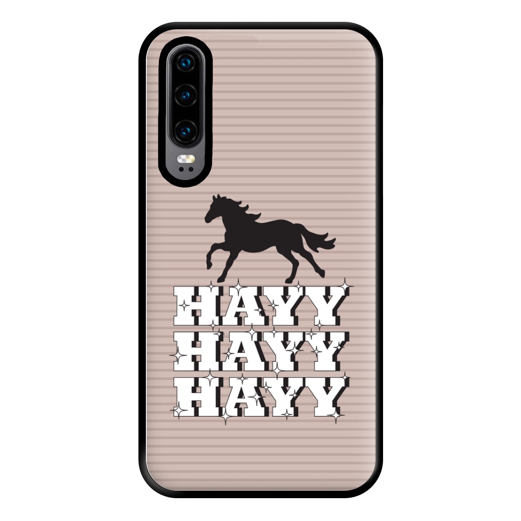 Hayy Hayy Hayy - Horses Phone Case for Huawei P30