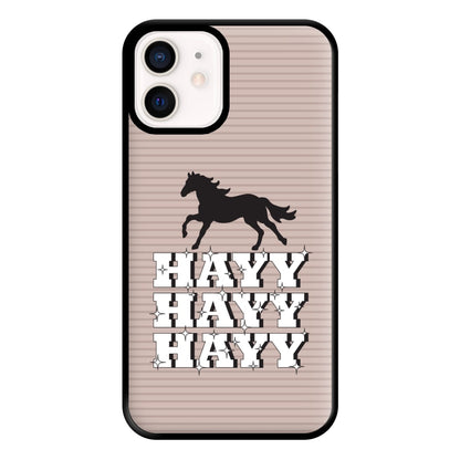 Hayy Hayy Hayy - Horses Phone Case for iPhone 12 Mini