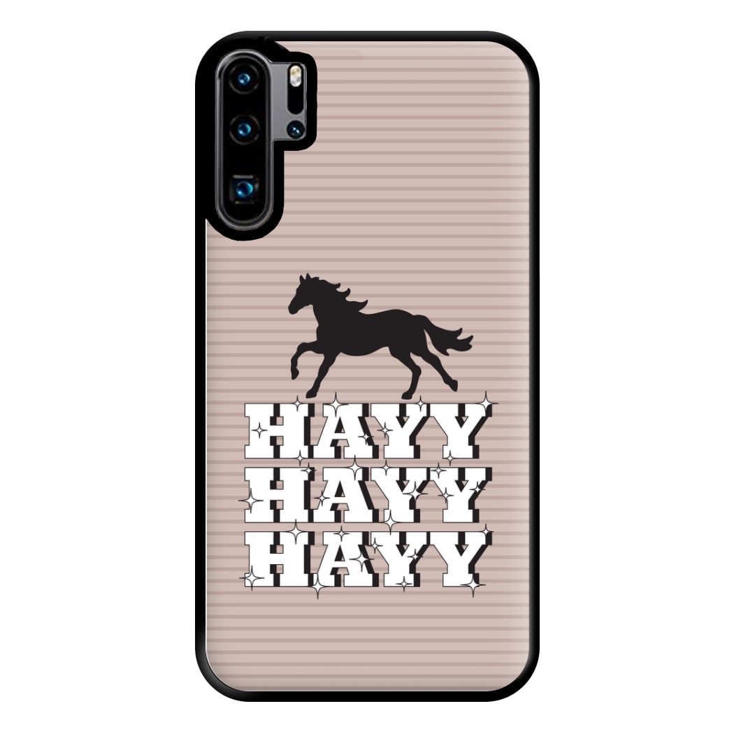 Hayy Hayy Hayy - Horses Phone Case for Huawei P30 Pro