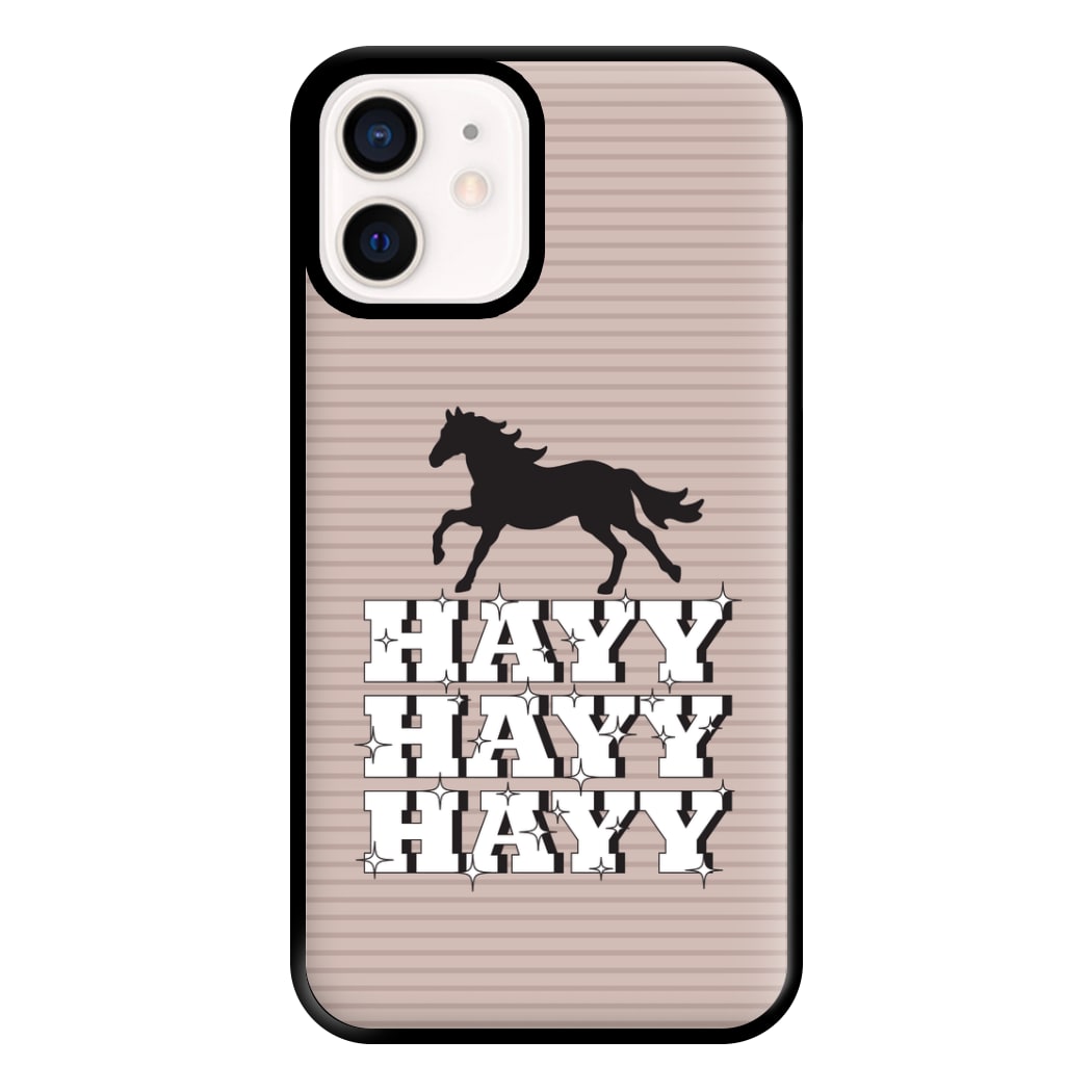 Hayy Hayy Hayy - Horses Phone Case for iPhone 13 Mini