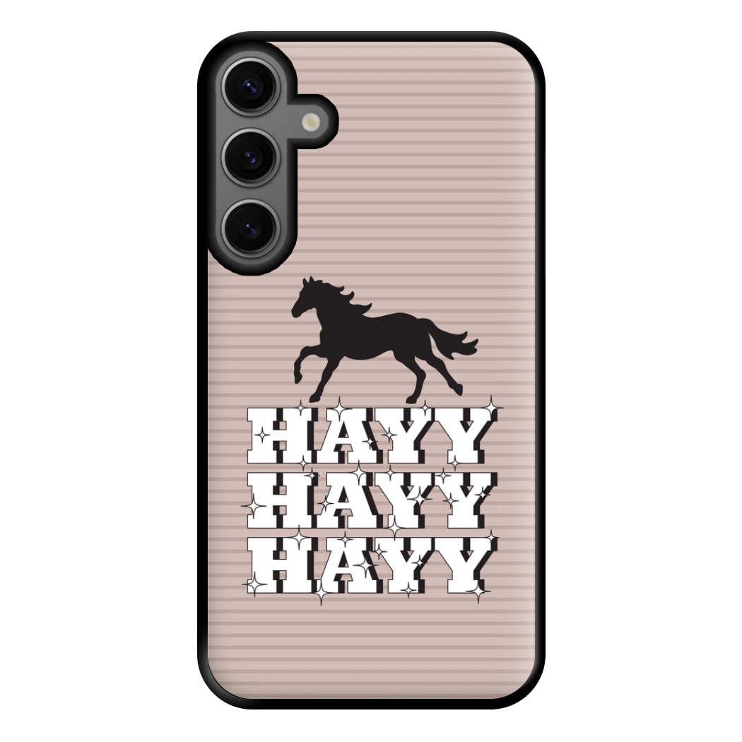 Hayy Hayy Hayy - Horses Phone Case for Galaxy S23FE