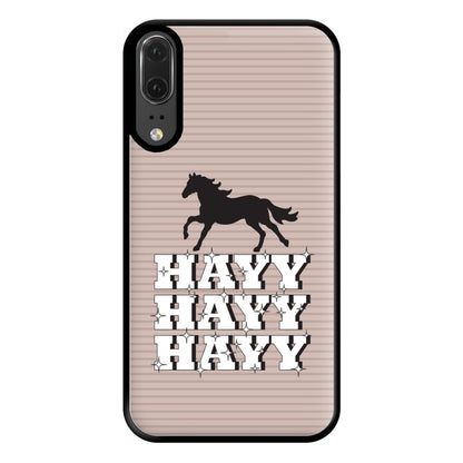 Hayy Hayy Hayy - Horses Phone Case for Huawei P20