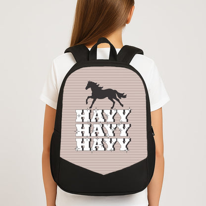 Hayy Hayy Hayy - Horses Backpack