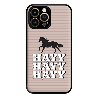 Hayy Hayy Hayy - Horses Phone Case for iPhone 14 Pro Max