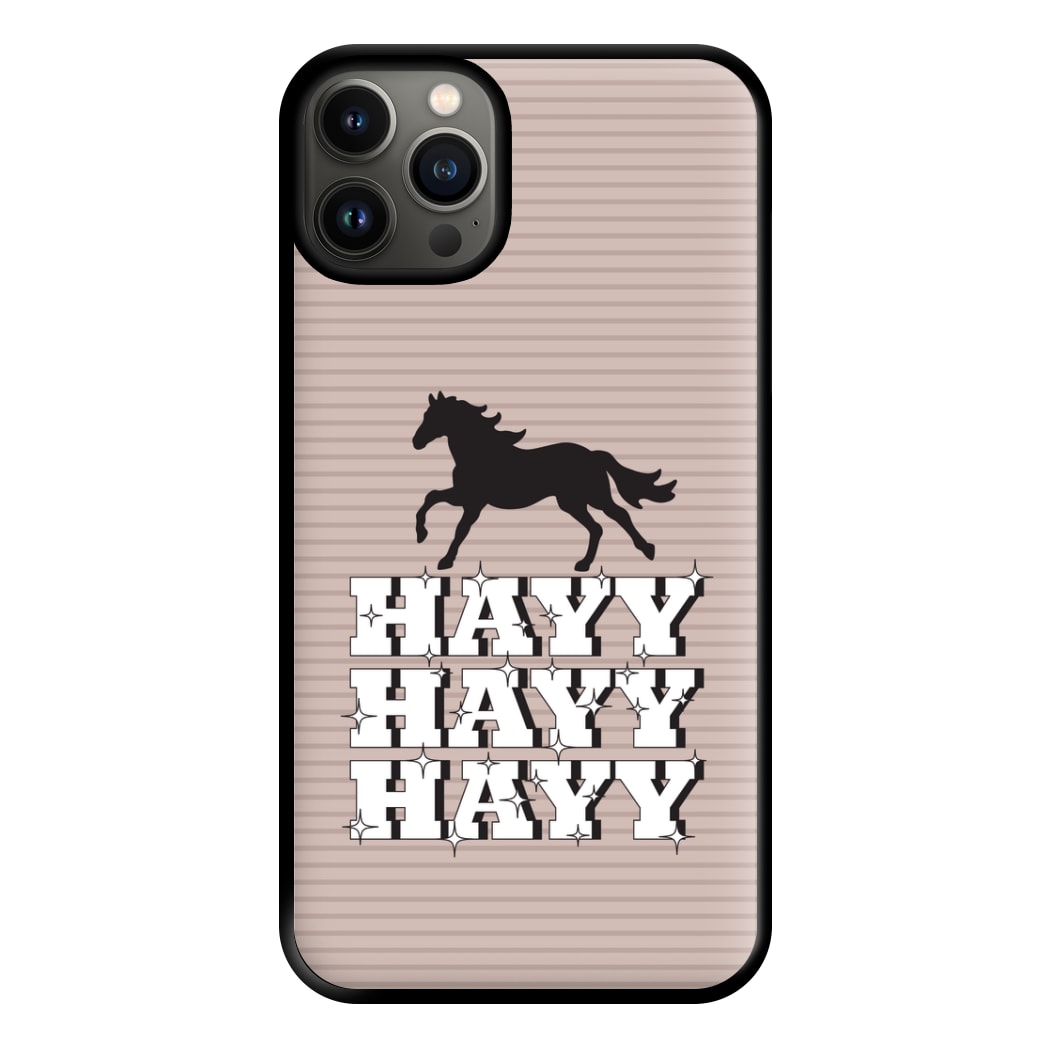 Hayy Hayy Hayy - Horses Phone Case for iPhone 13