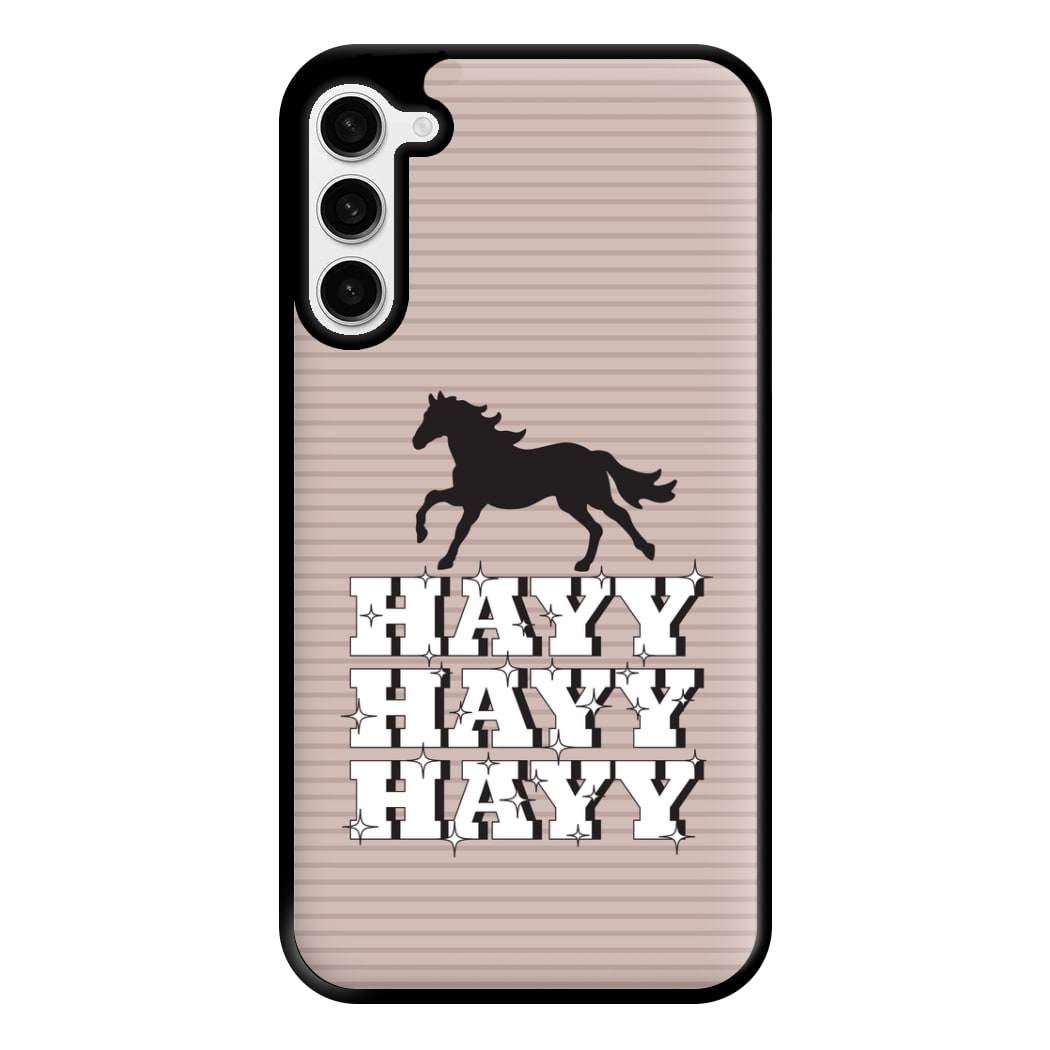 Hayy Hayy Hayy - Horses Phone Case for Galaxy S23 Plus