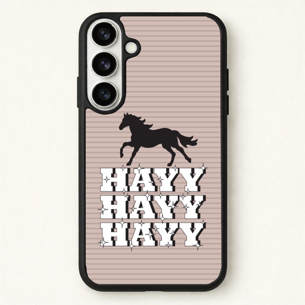 Hayy Hayy Hayy - Horses Phone Case for Galaxy S26 Plus