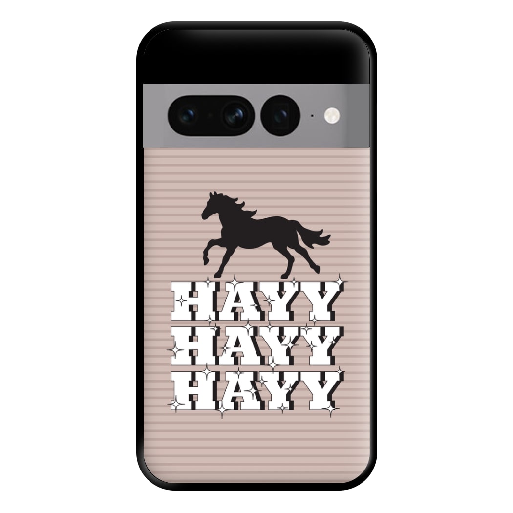 Hayy Hayy Hayy - Horses Phone Case for Google Pixel 7 Pro