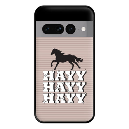 Hayy Hayy Hayy - Horses Phone Case for Google Pixel 7 Pro