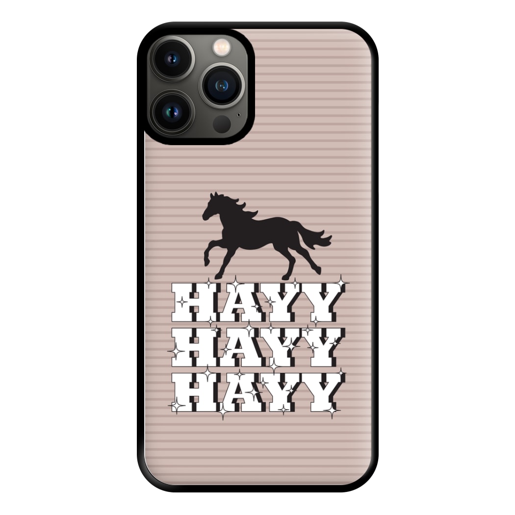 Hayy Hayy Hayy - Horses Phone Case for iPhone 13 Pro Max