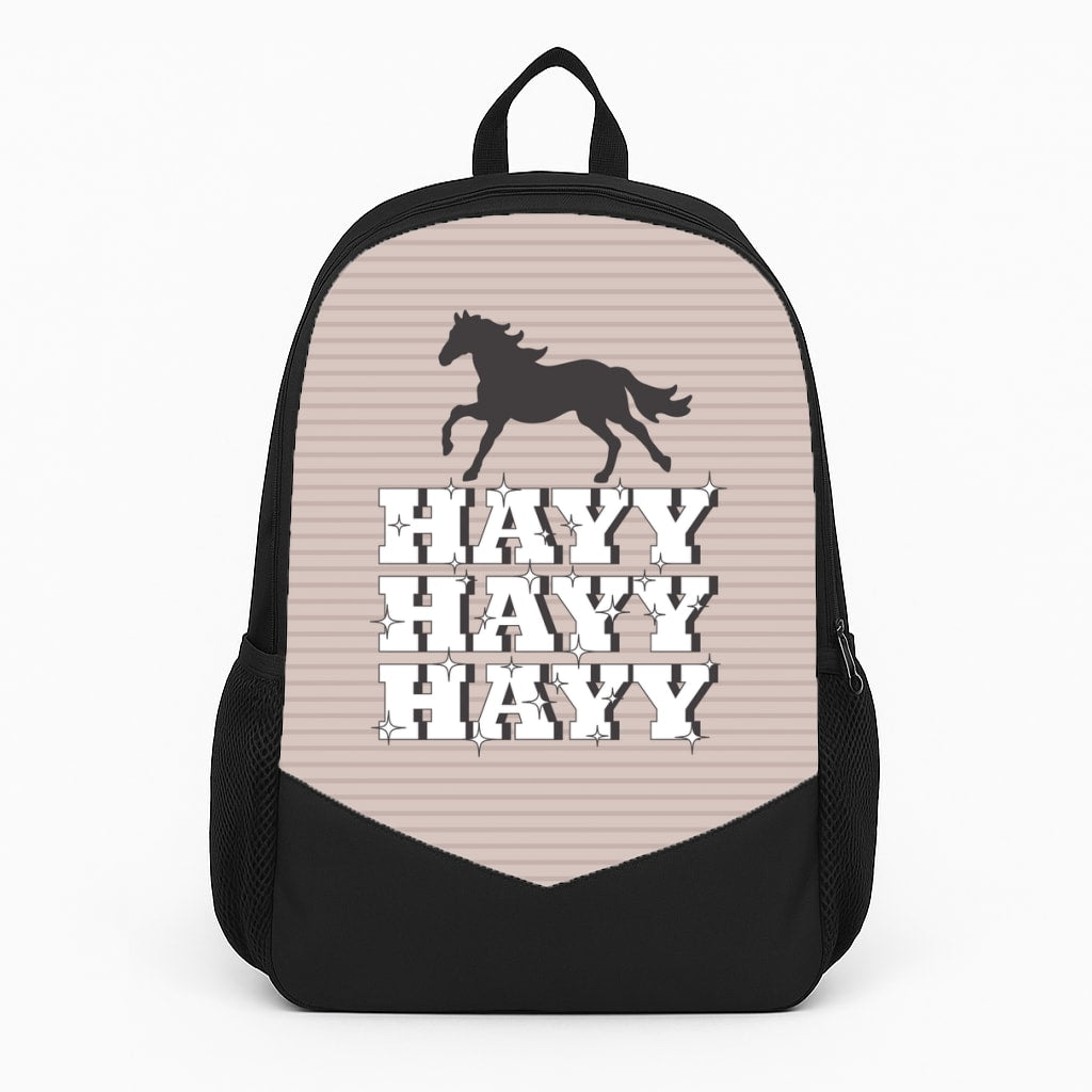 Hayy Hayy Hayy - Horses Backpack
