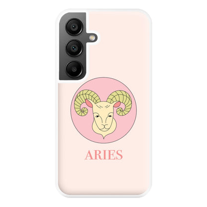 Aries - Tarot Cards Phone Case for Galaxy A55