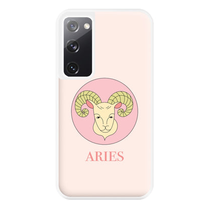 Aries - Tarot Cards Phone Case for Galaxy S20FE