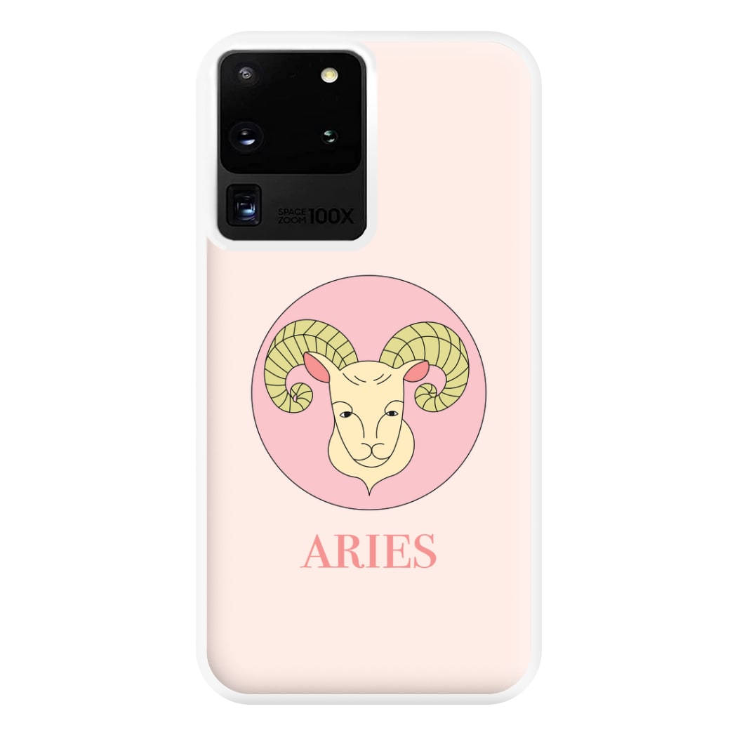 Aries - Tarot Cards Phone Case for Galaxy S20 Ultra