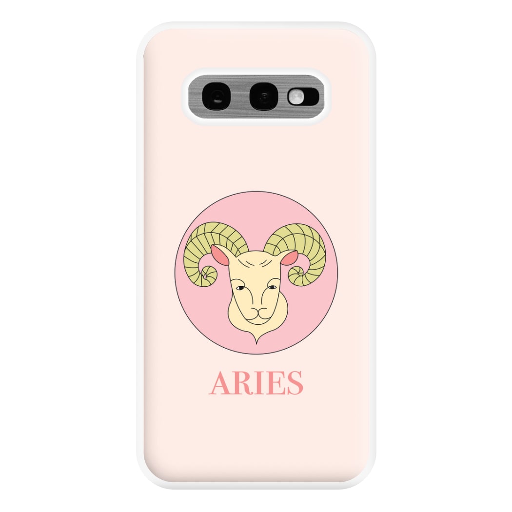 Aries - Tarot Cards Phone Case for Galaxy S10e