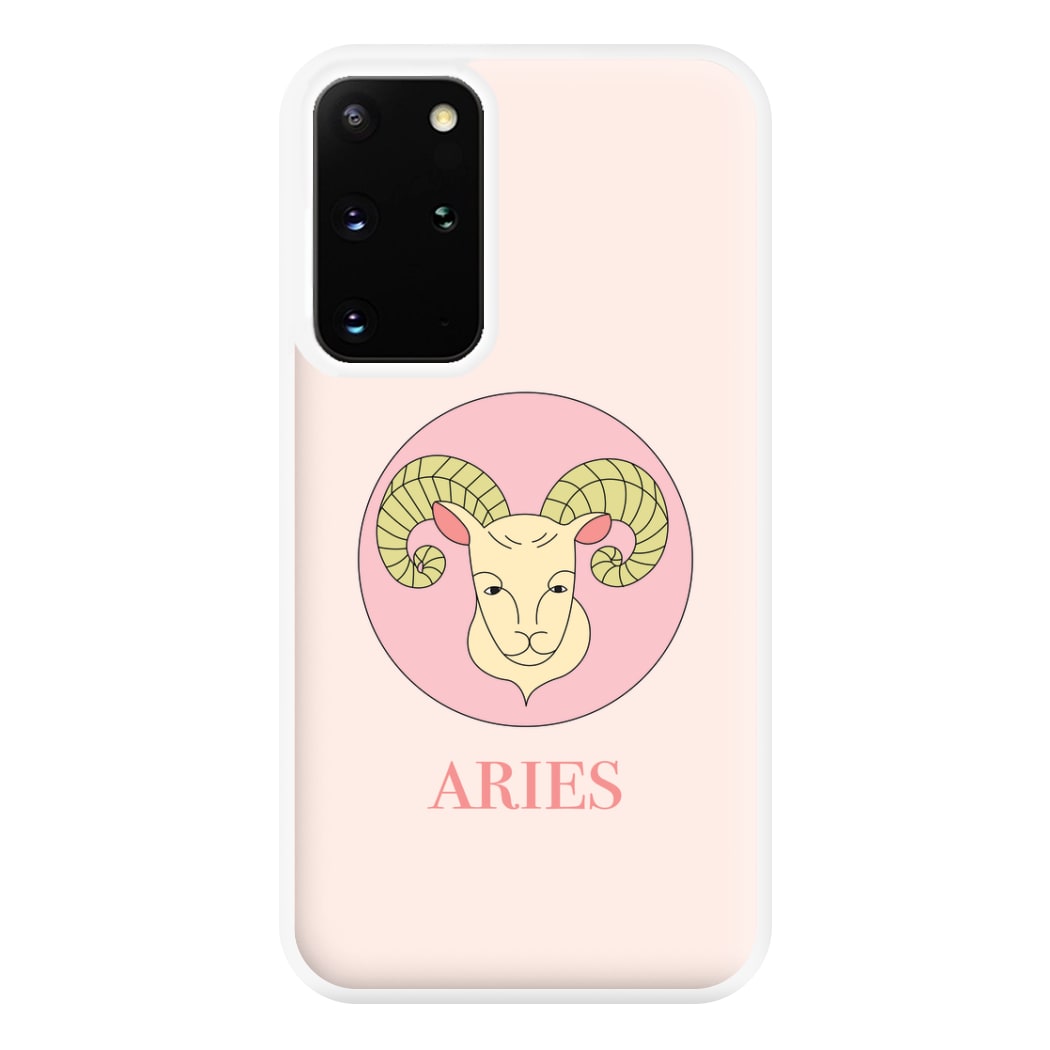 Aries - Tarot Cards Phone Case for Galaxy S20 Plus