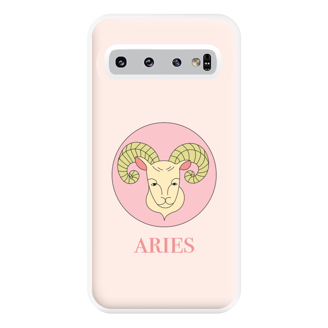 Aries - Tarot Cards Phone Case for Galaxy S10 Plus