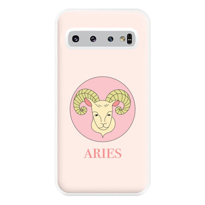 Aries - Tarot Cards Phone Case for Galaxy S10 Plus