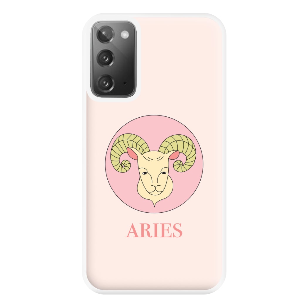 Aries - Tarot Cards Phone Case for Galaxy Note 20 Ultra