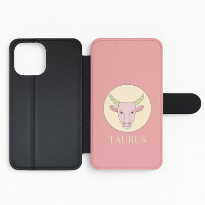 Taurus - Tarot Cards Flip Phone Case