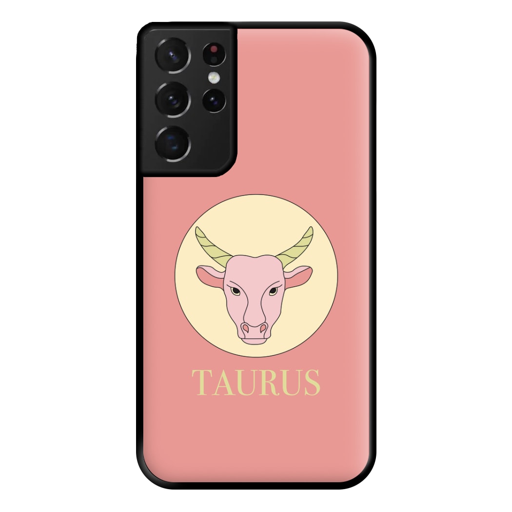 Taurus - Tarot Cards Phone Case for Galaxy S21 Ultra