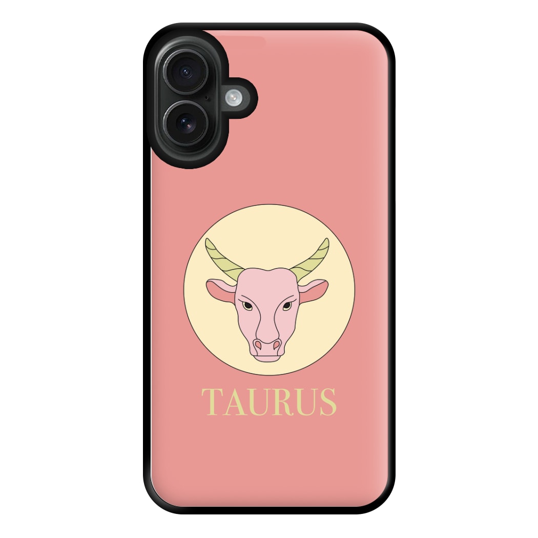 Taurus - Tarot Cards Phone Case for iPhone 16 Plus