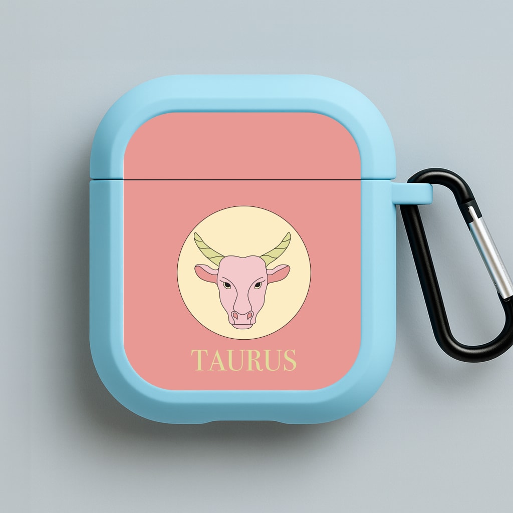 Taurus - Tarot Cards Blue AirPods Case