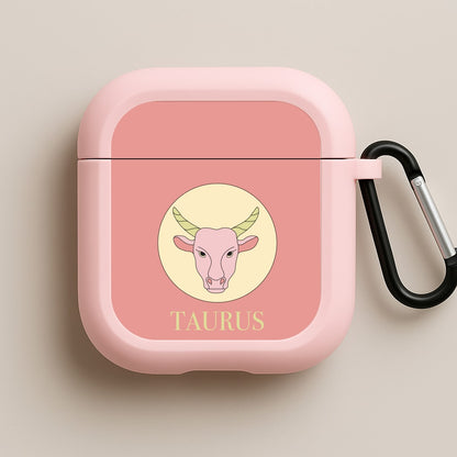 Taurus - Tarot Cards Pink AirPods Case