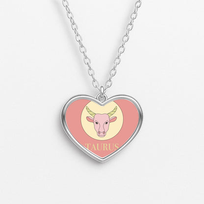 Taurus - Tarot Cards Necklace