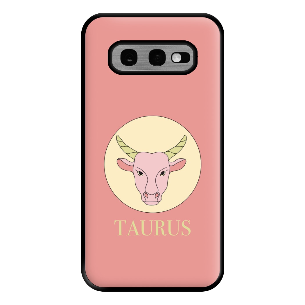 Taurus - Tarot Cards Phone Case for Galaxy S10e