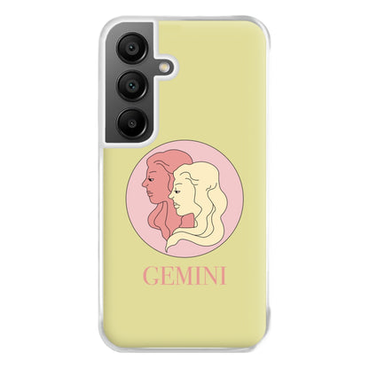 Gemini - Tarot Cards Phone Case for Galaxy A55