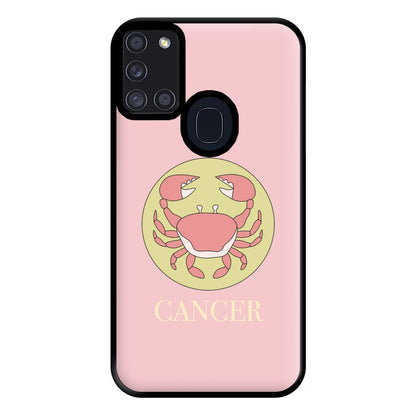 Cancer - Tarot Cards Phone Case for Galaxy A21s