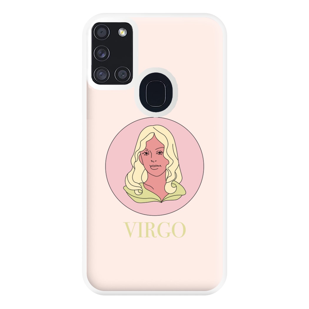 Virgo - Tarot Cards Phone Case for Galaxy A21s