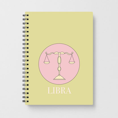 Libra - Tarot Cards Notebook