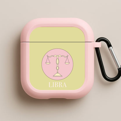 Libra - Tarot Cards Pink AirPods Case