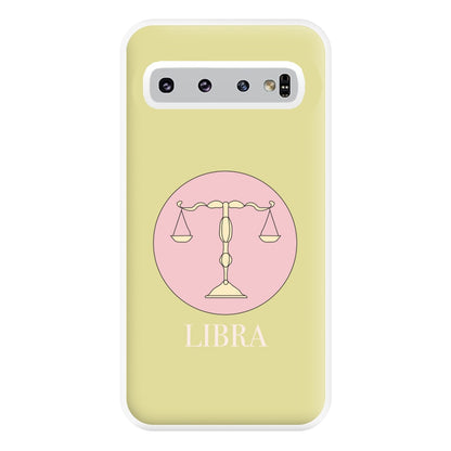 Libra - Tarot Cards Phone Case for Galaxy S10 Plus