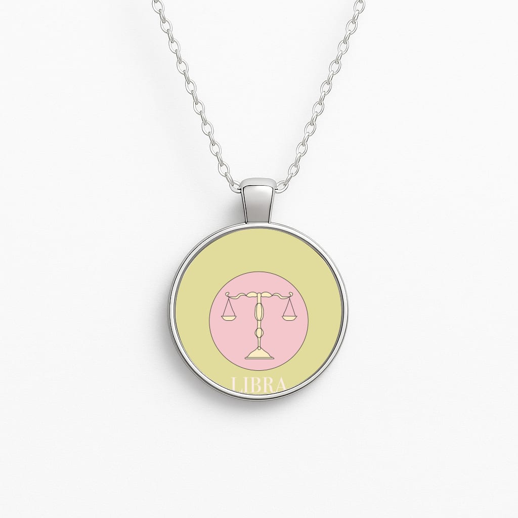 Libra - Tarot Cards Necklace