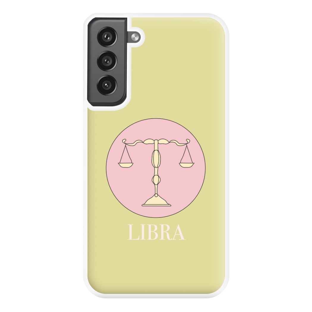 Libra - Tarot Cards Phone Case for Galaxy S21FE